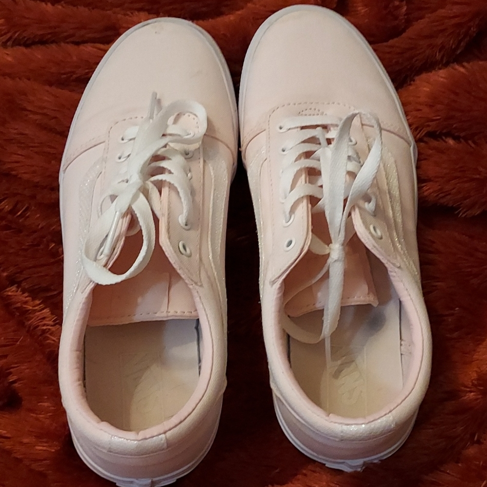 Vans Light Pale Pink Shoes - Picture 9 of 12